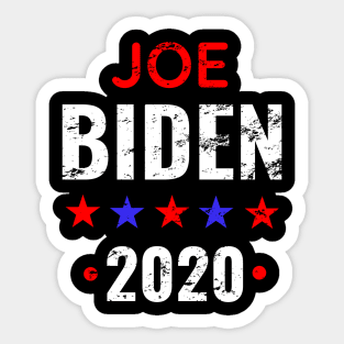 Biden Harris 2020 Election Vote for American President Distress Design Sticker